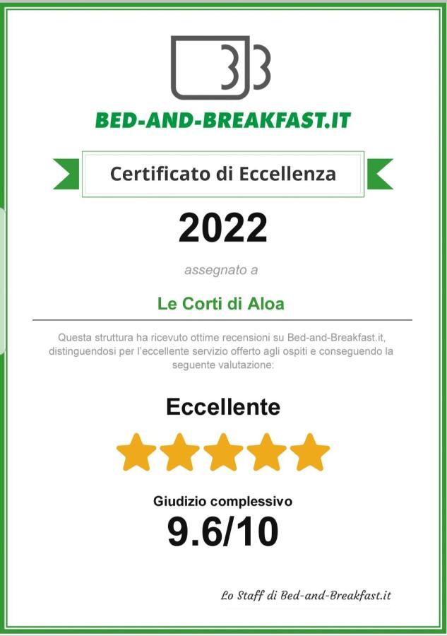 B&B Le Corti Di Aloa San Pantaleo Ngoại thất bức ảnh
